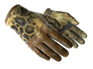 ★ Driver Gloves | Queen Jaguar (Battle-Scarred)