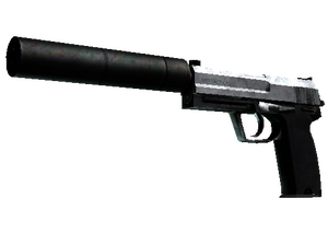 USP-S | Stainless (Battle-Scarred)