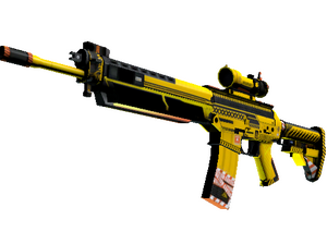 Souvenir SG 553 | Hazard Pay (Minimal Wear)