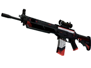 SG 553 | Cyrex (Well-Worn)