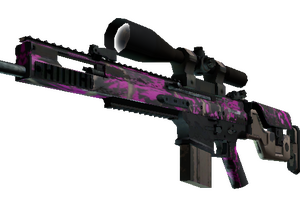 SCAR-20 | Splash Jam (Well-Worn)