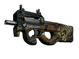StatTrak™ P90 | Cocoa Rampage (Well-Worn)