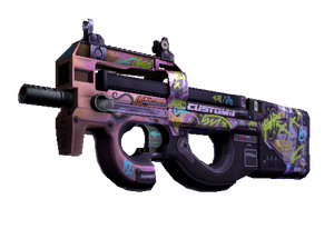 P90 | Neoqueen (Well-Worn)