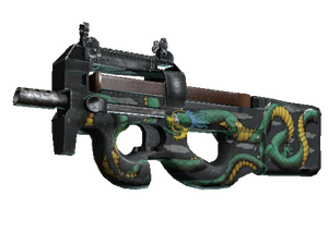 P90 | Emerald Dragon (Field-Tested)