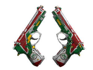 Dual Berettas | Twin Turbo (Battle-Scarred)