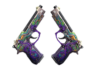 Dual Berettas | Flora Carnivora (Field-Tested)