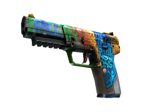 Souvenir Five-SeveN | Fall Hazard (Minimal Wear)