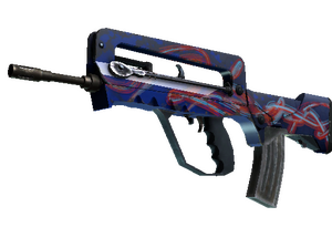 StatTrak™ FAMAS | Afterimage (Minimal Wear)