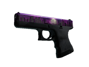 StatTrak™ Glock-18 | Moonrise (Minimal Wear)