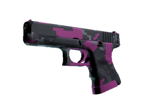 Souvenir Glock-18 | Pink DDPAT (Minimal Wear)