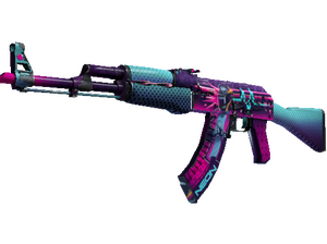 AK-47 | Neon Rider (Well-Worn)