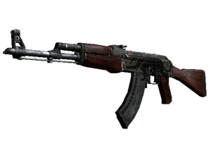 StatTrak™ AK-47 | Jaguar (Battle-Scarred)
