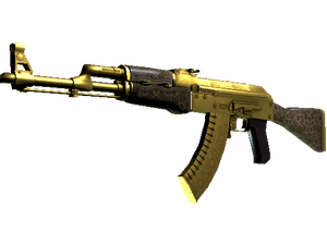 Souvenir AK-47 | Gold Arabesque (Field-Tested)