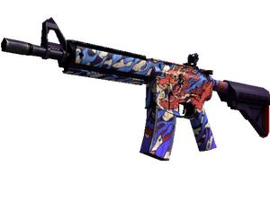 M4A4 | 龍王 (Dragon King) (Minimal Wear)