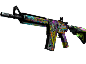 M4A4 | In Living Color (Battle-Scarred)