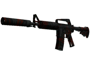 M4A1-S | Blood Tiger (Minimal Wear)