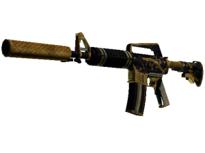 StatTrak™ M4A1-S | Golden Coil (Battle-Scarred)