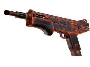 StatTrak™ MAG-7 | Heat (Battle-Scarred)