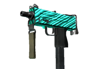 MAC-10 | Malachite (Minimal Wear)