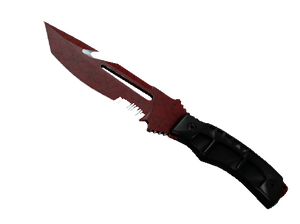 ★ Survival Knife | Crimson Web (Well-Worn)