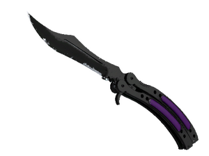 ★ Butterfly Knife | Ultraviolet (Well-Worn)