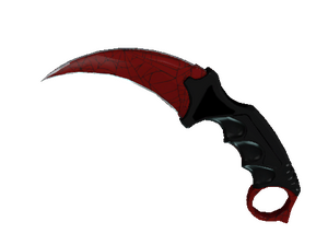 ★ Karambit | Crimson Web (Minimal Wear)