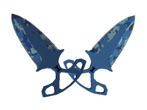 ★ Shadow Daggers | Bright Water (Minimal Wear)