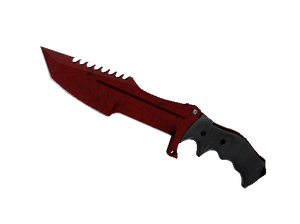 ★ Huntsman Knife | Crimson Web (Minimal Wear)