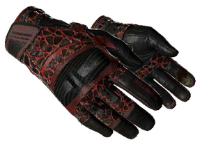 ★ Moto Gloves | Blood Pressure (Well-Worn)