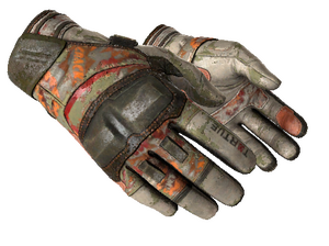 ★ Moto Gloves | POW! (Battle-Scarred)